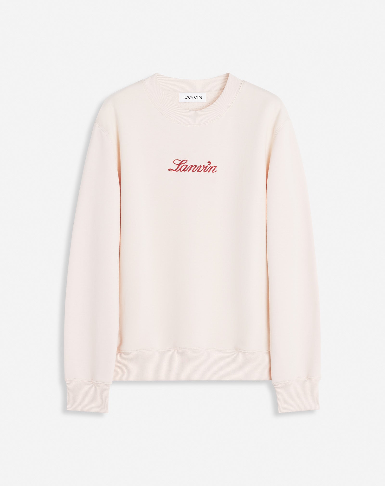 LANVIN EMBROIDERED SWEATSHIRT