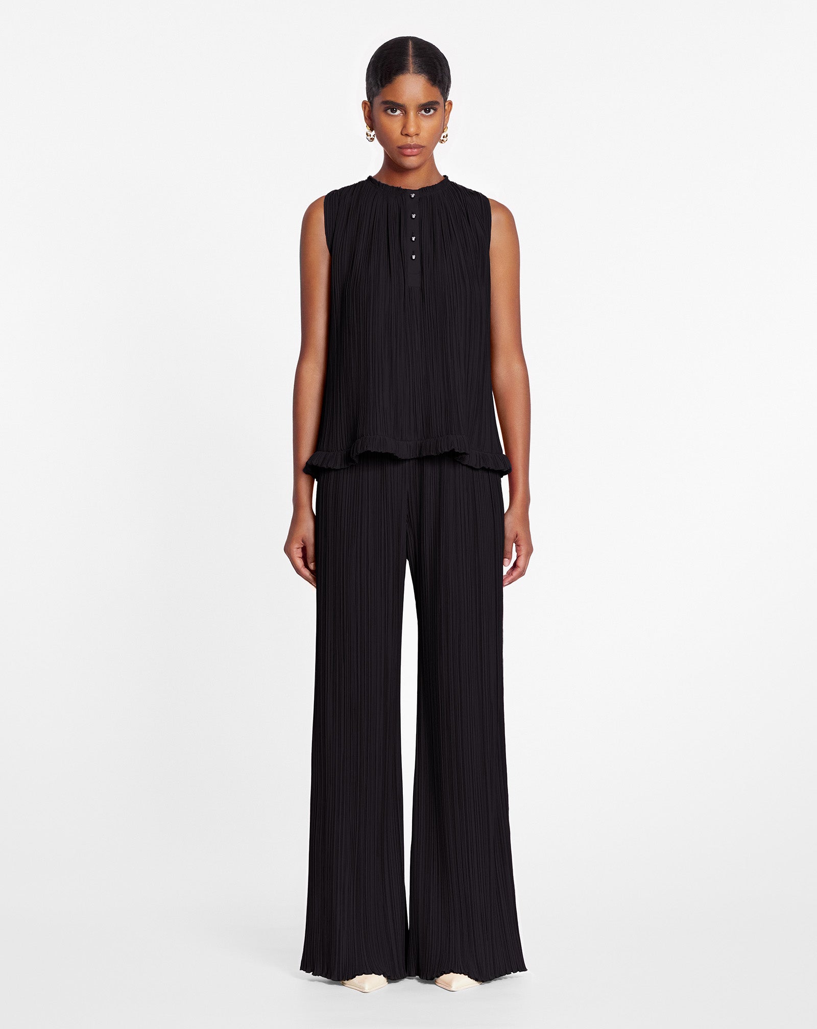 PLEATED PANTS