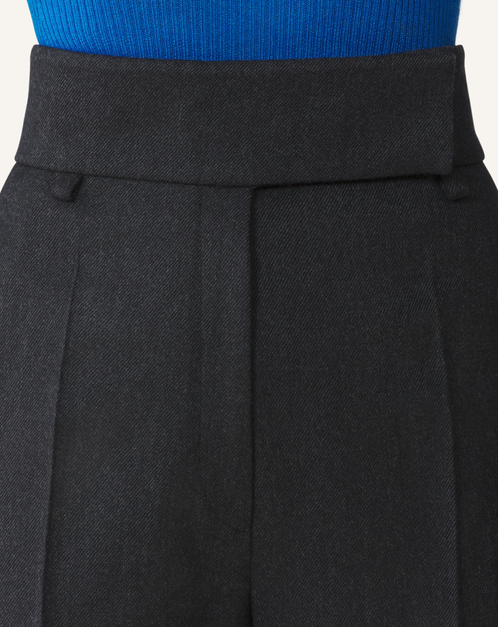 CIGARETTE PANTS IN FLANNEL