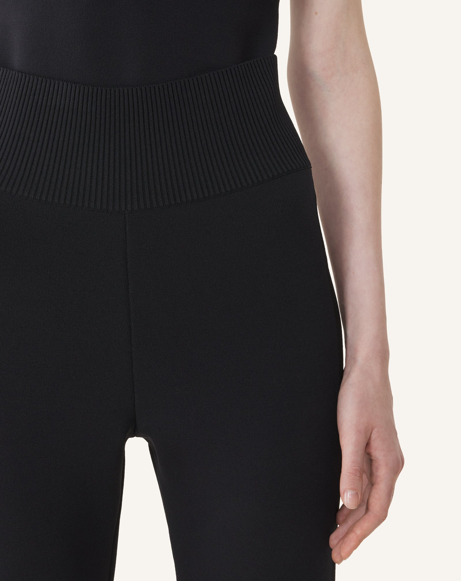 BLACK MESH LEGGINGS