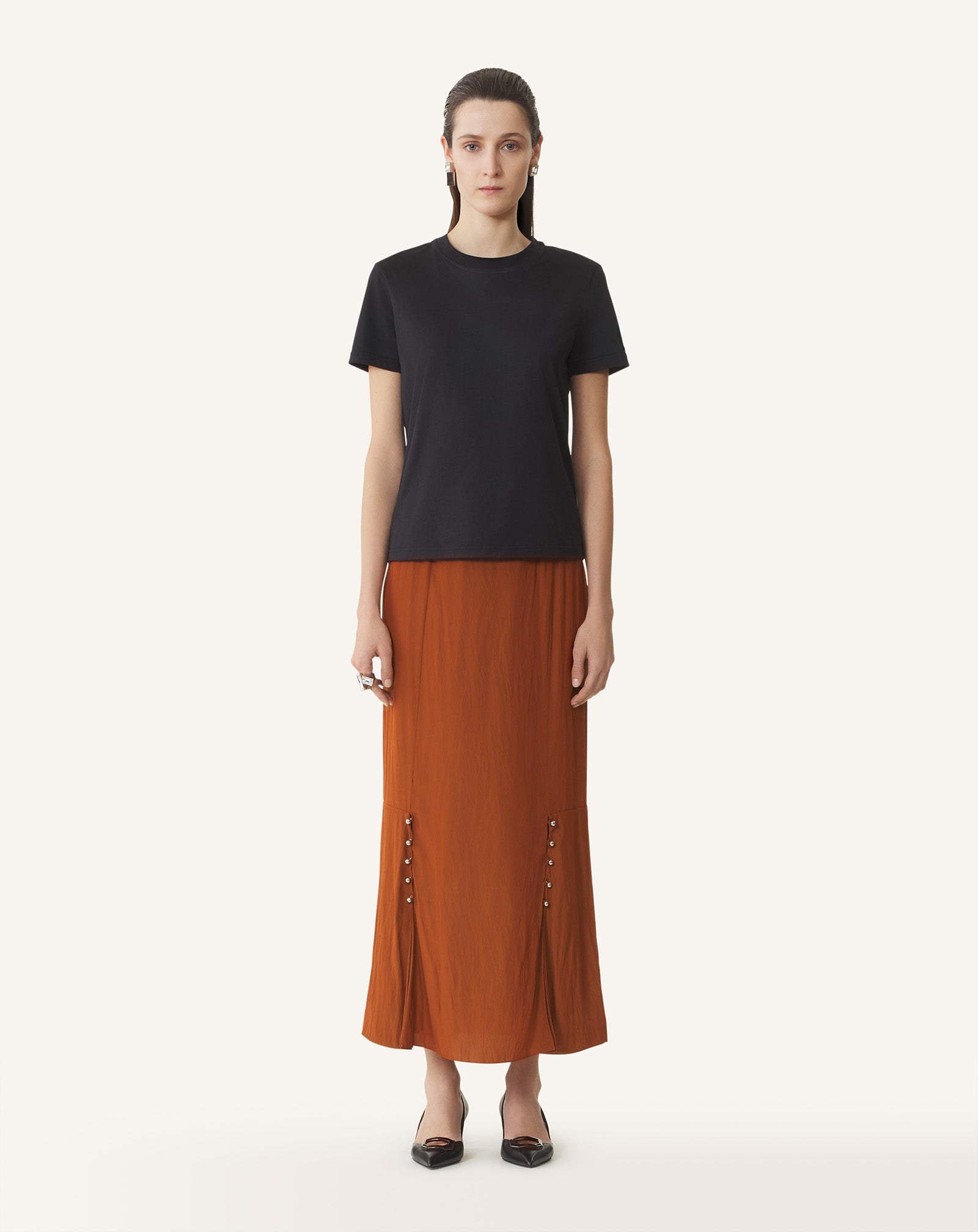 T-SHIRT WITH KNOT DETAIL