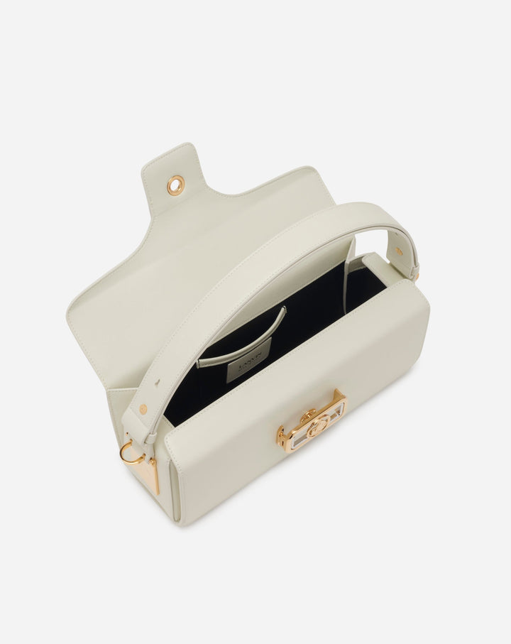 Leather Pencil bag MM, WHITE