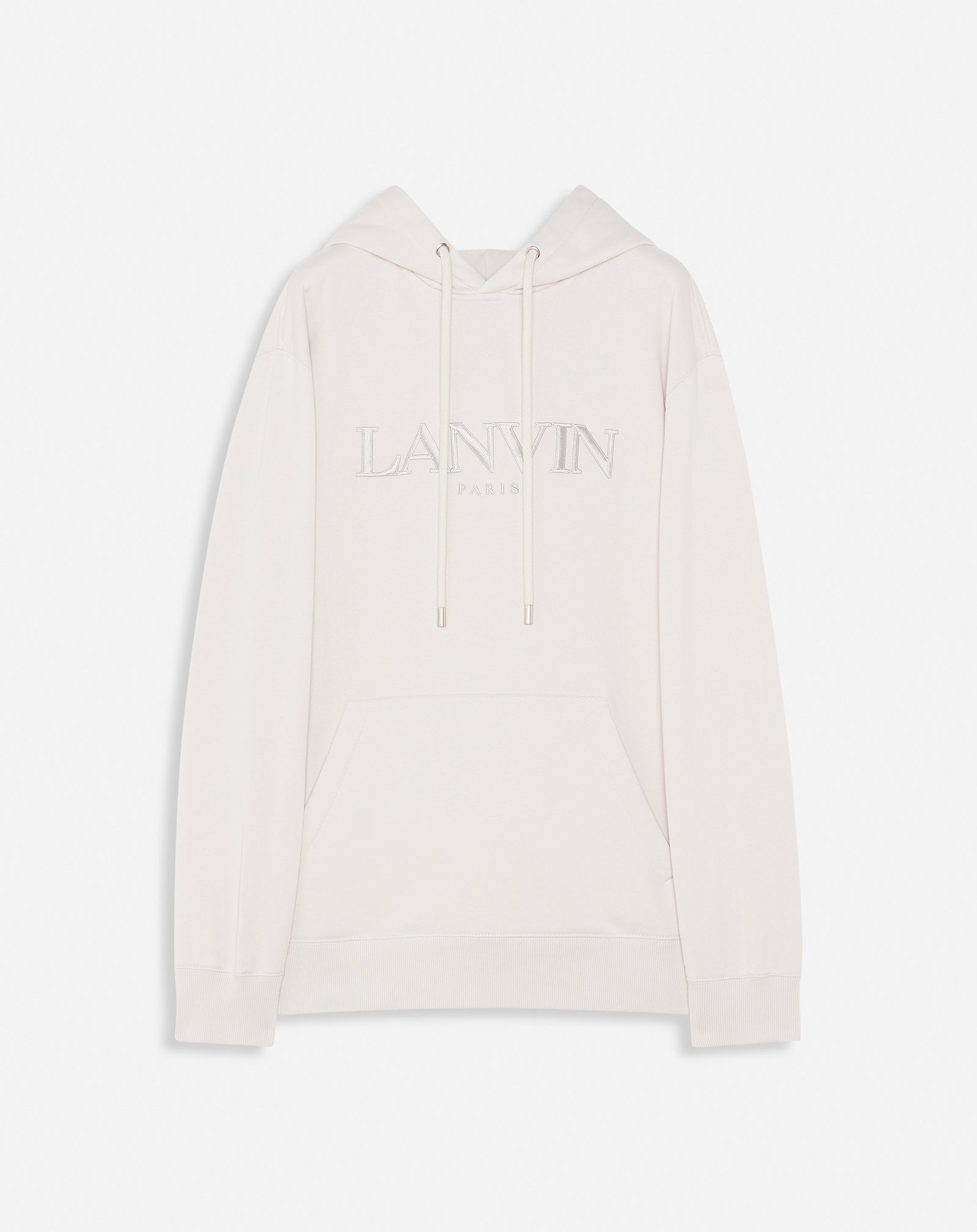 OVERSIZED EMBROIDERED LANVIN PARIS HOODIE